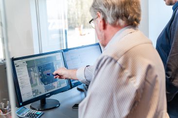 Bent Sørensen forklarer plantegning